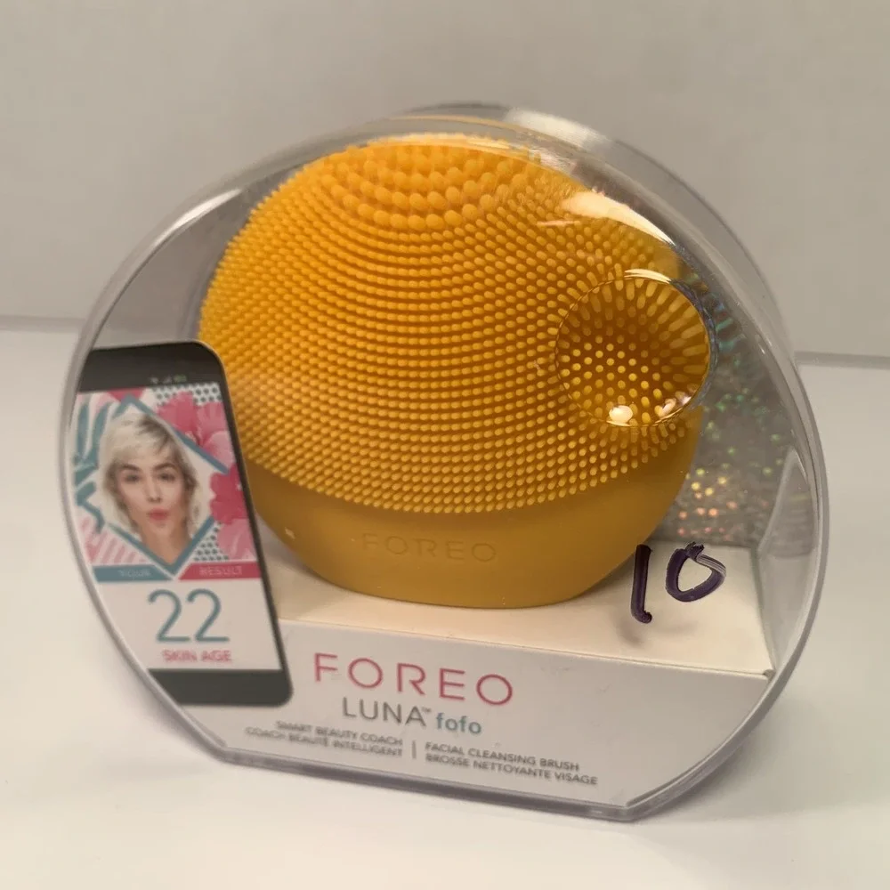 Foreo Luna FoFo Smart Beauty Facial‎ Cleansing Brush - Sunflower Yellow
